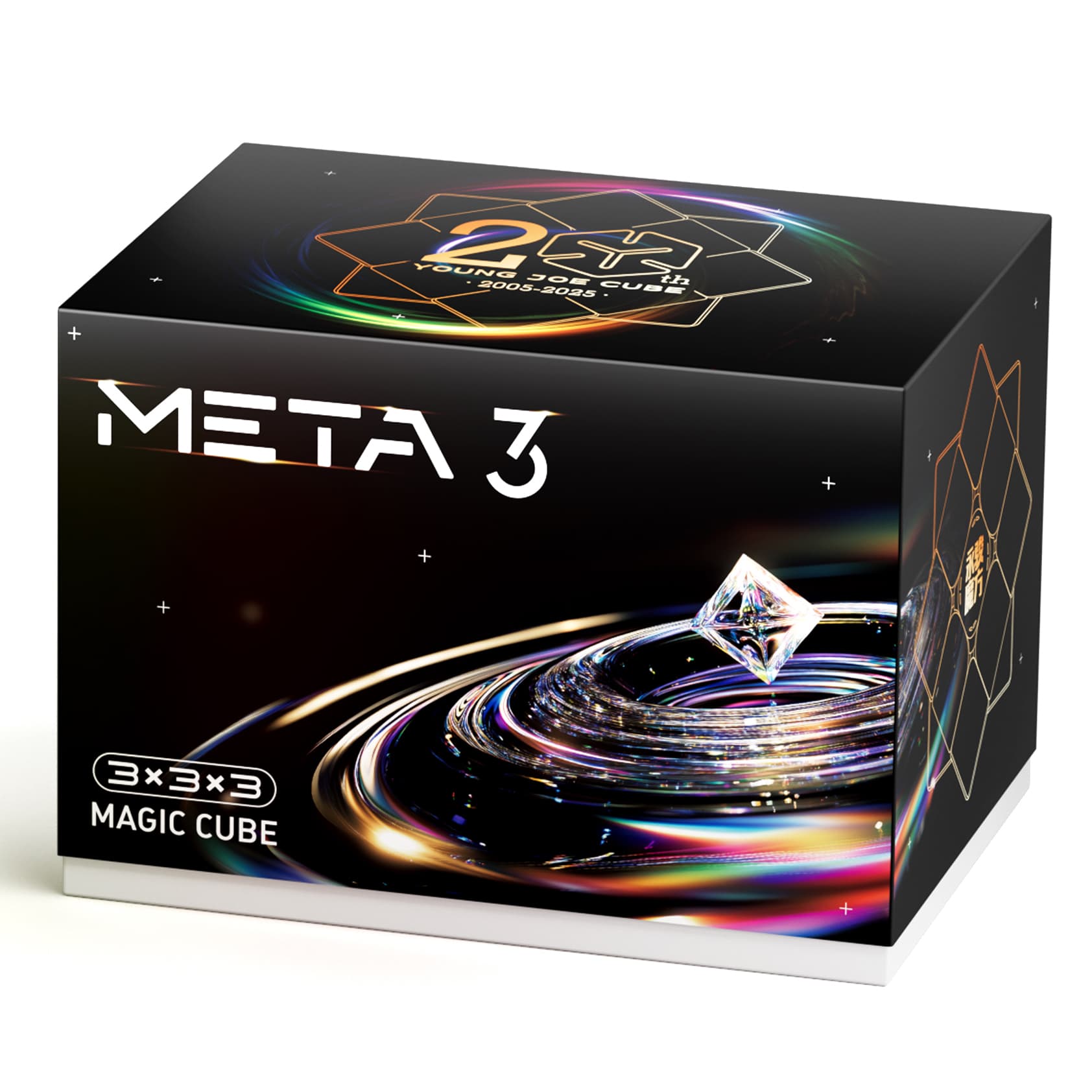 YJ Meta 3x3 Wing + Core Magnetic UV - Stickerless image 2