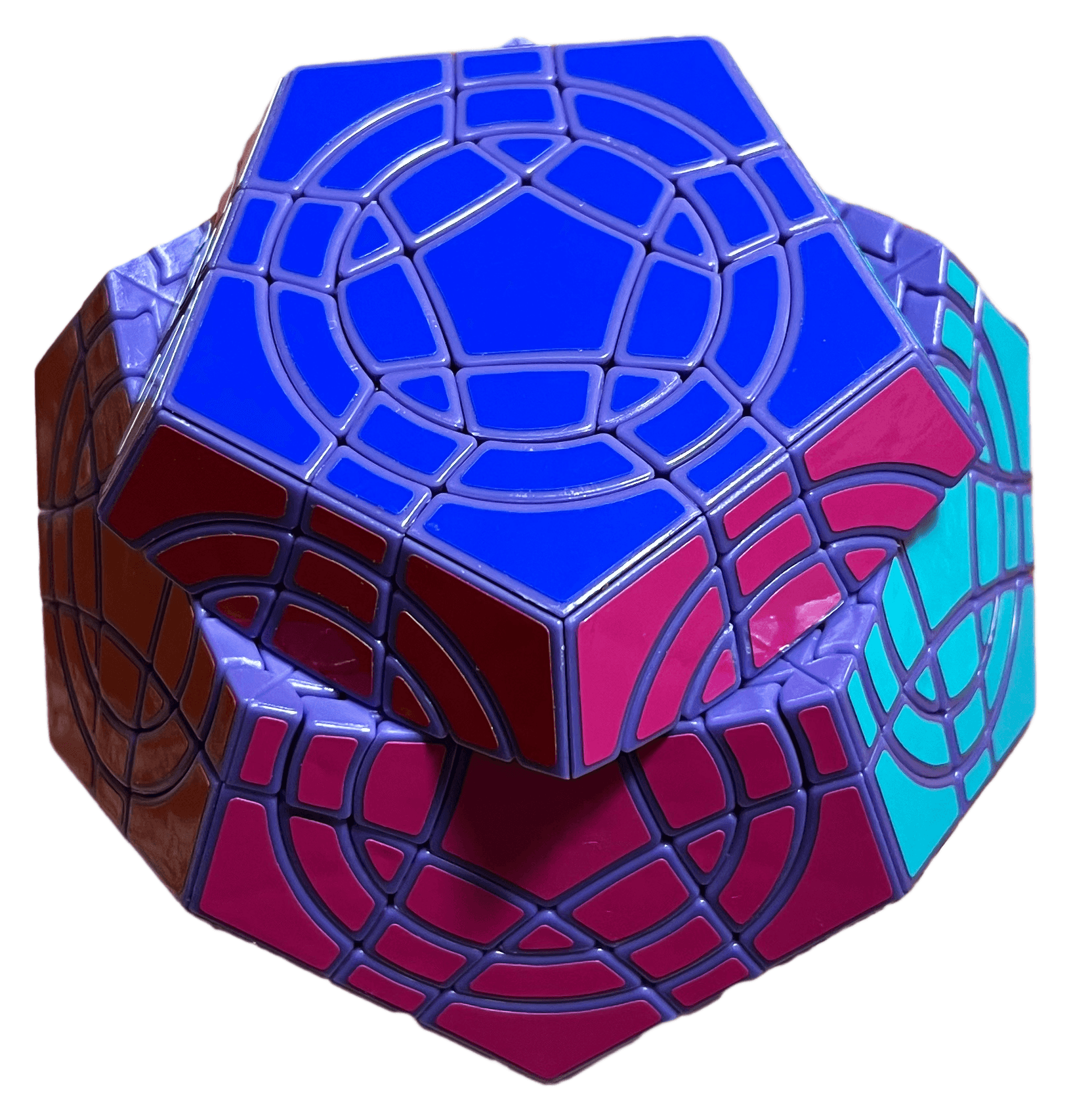 AJ Double Crazy Megaminx - Purple image 11