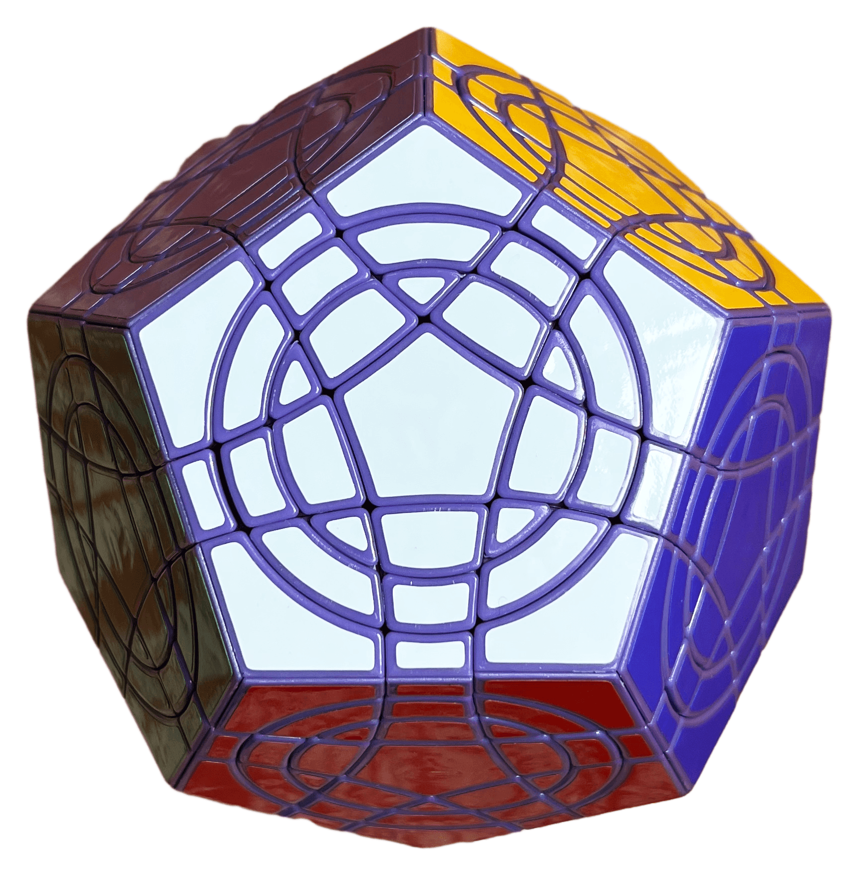 AJ Double Crazy Megaminx - Purple