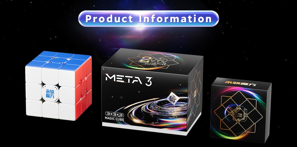 YJ Meta 3x3 Wing Magnetic - Stickerless image 23