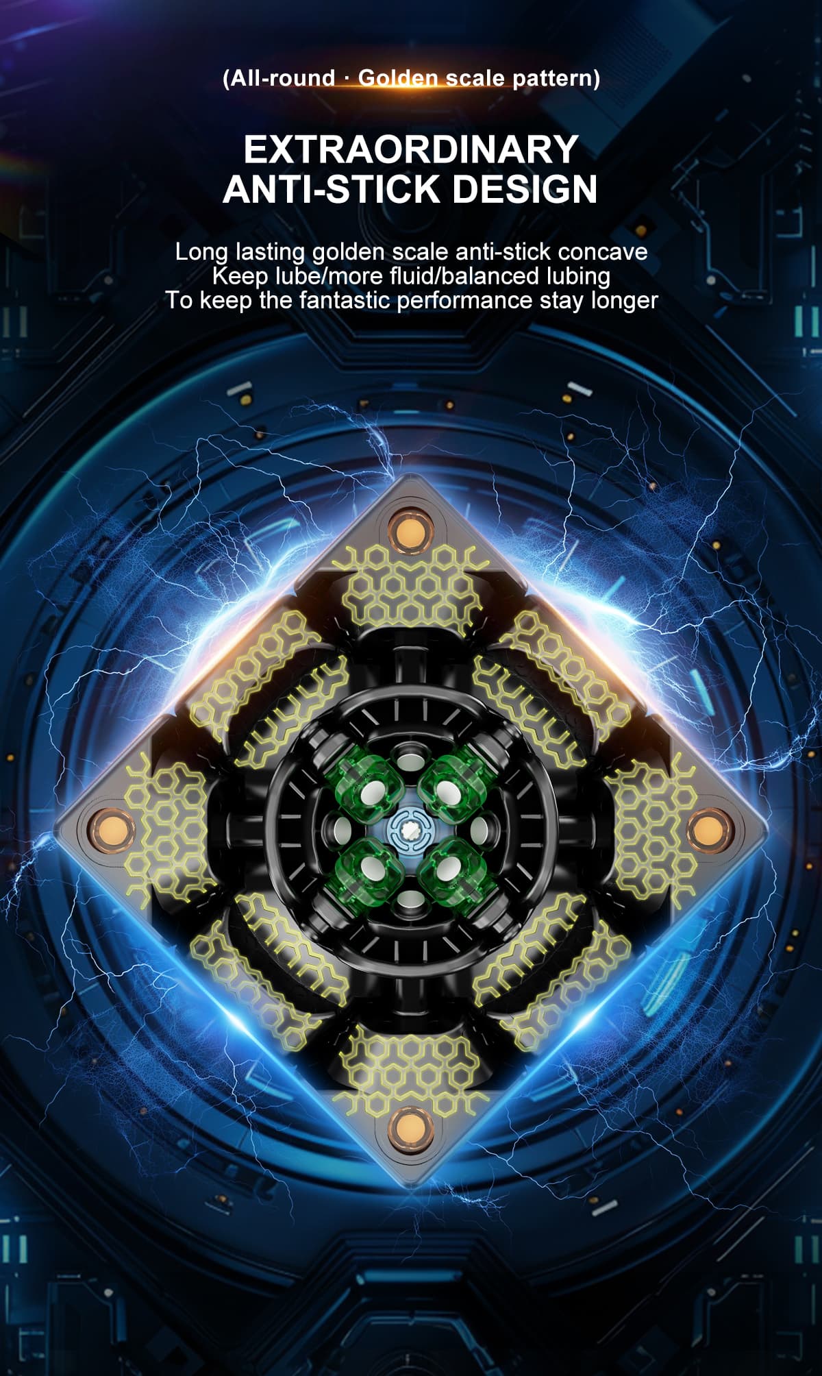 YJ Meta 3x3 Core Magnetic UV - Stickerless image 18