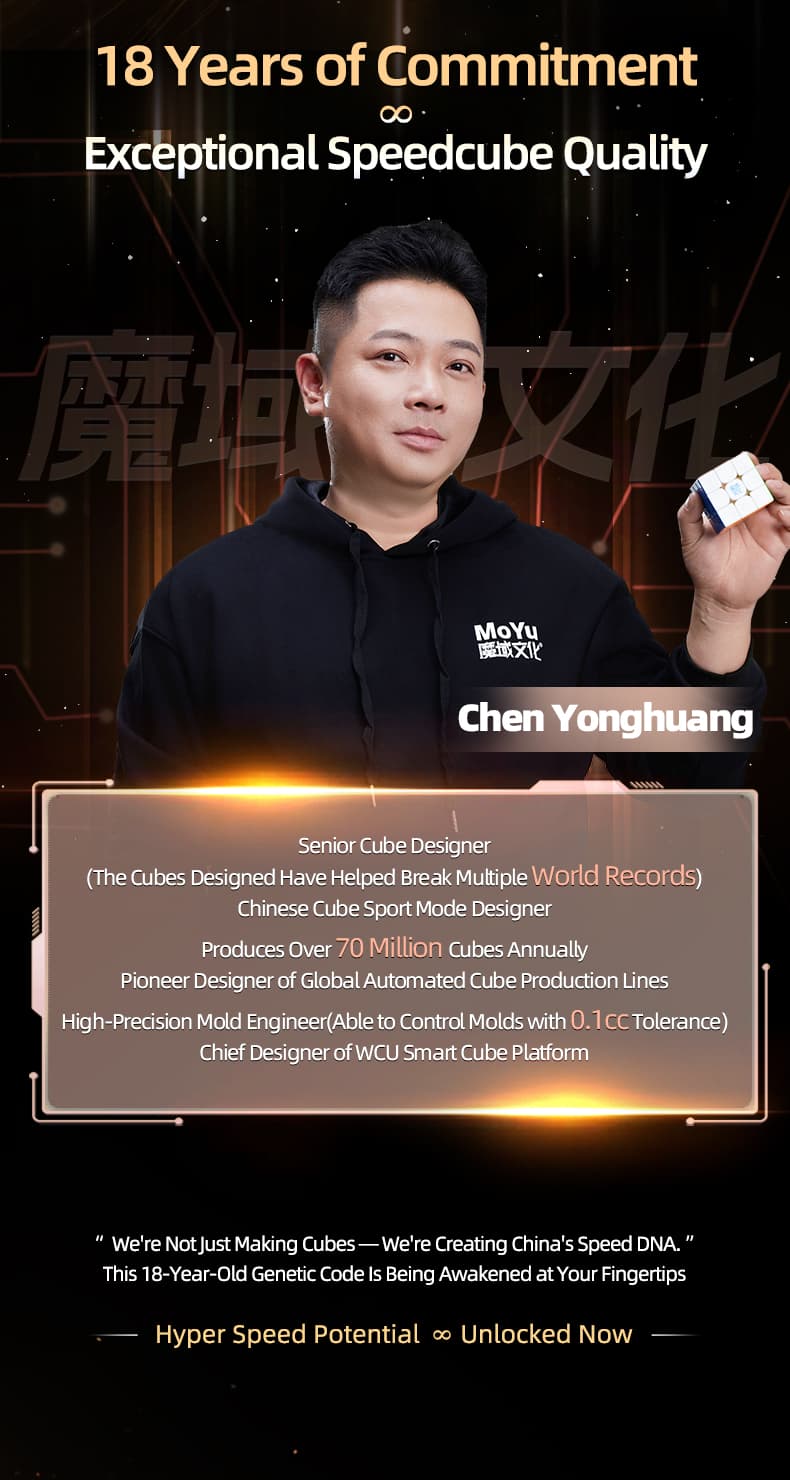 MoYu WeiLong V11 3x3 18th Anniversary image 9