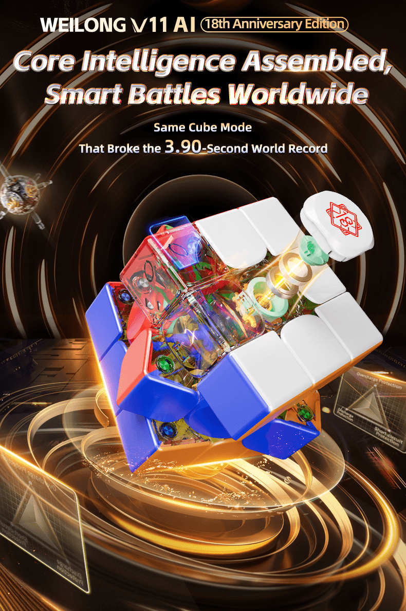 MoYu WeiLong V11 3x3 18th Anniversary image 7