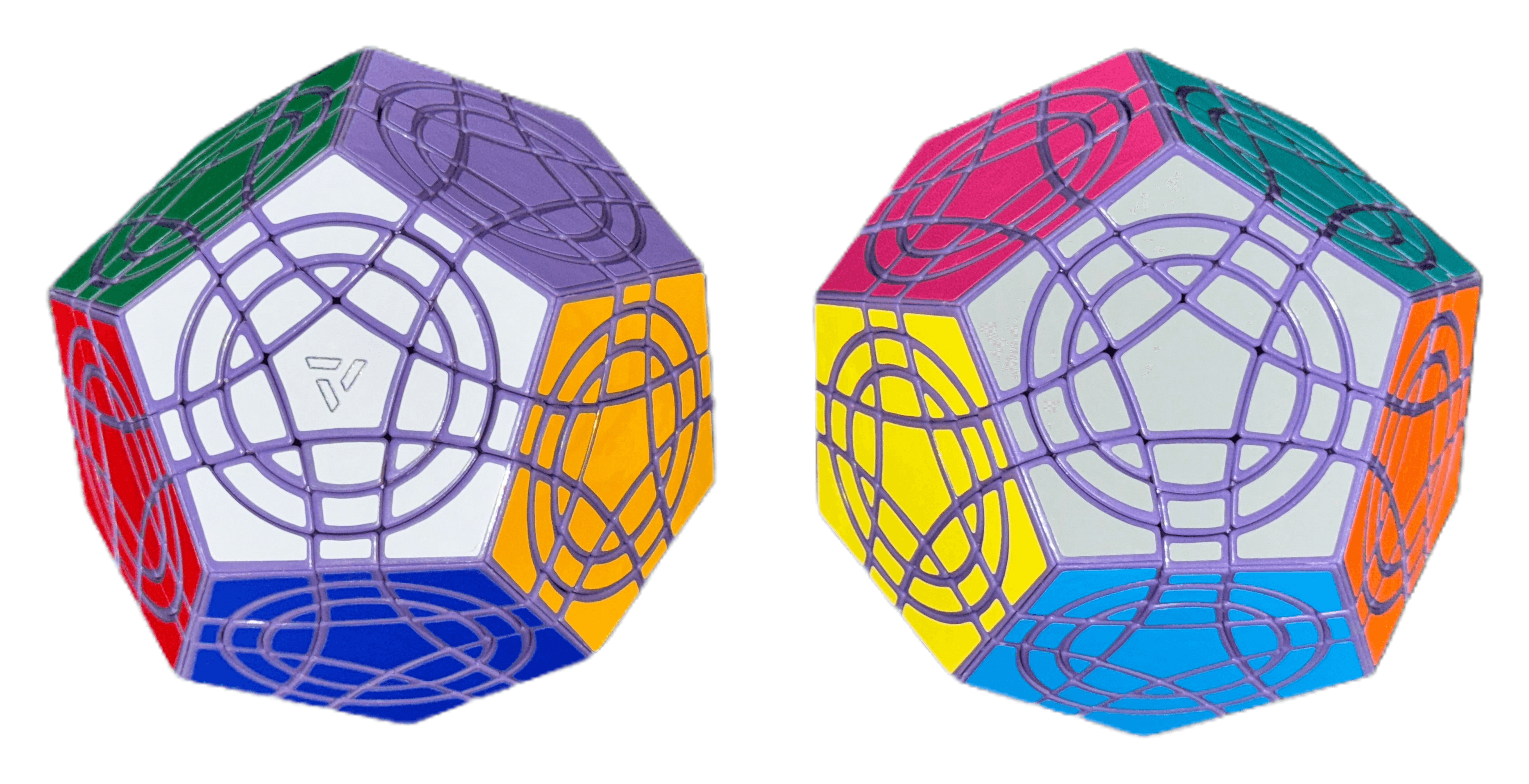 AJ Double Crazy Megaminx - Purple image 5