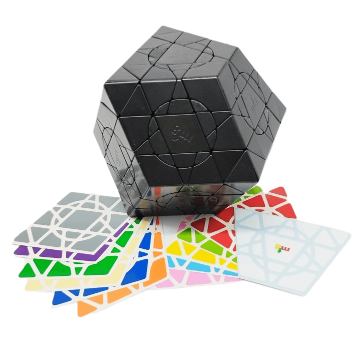 MF8 Crazy Dode-Trapezo-Rhombus(Diykit) - Black image 2