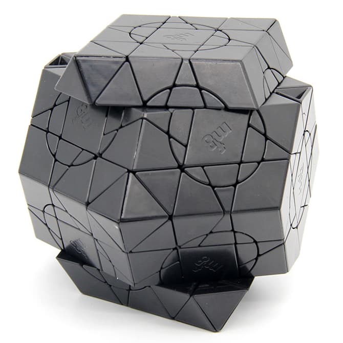MF8 Crazy Dode-Trapezo-Rhombus(Diykit) - Black image 5
