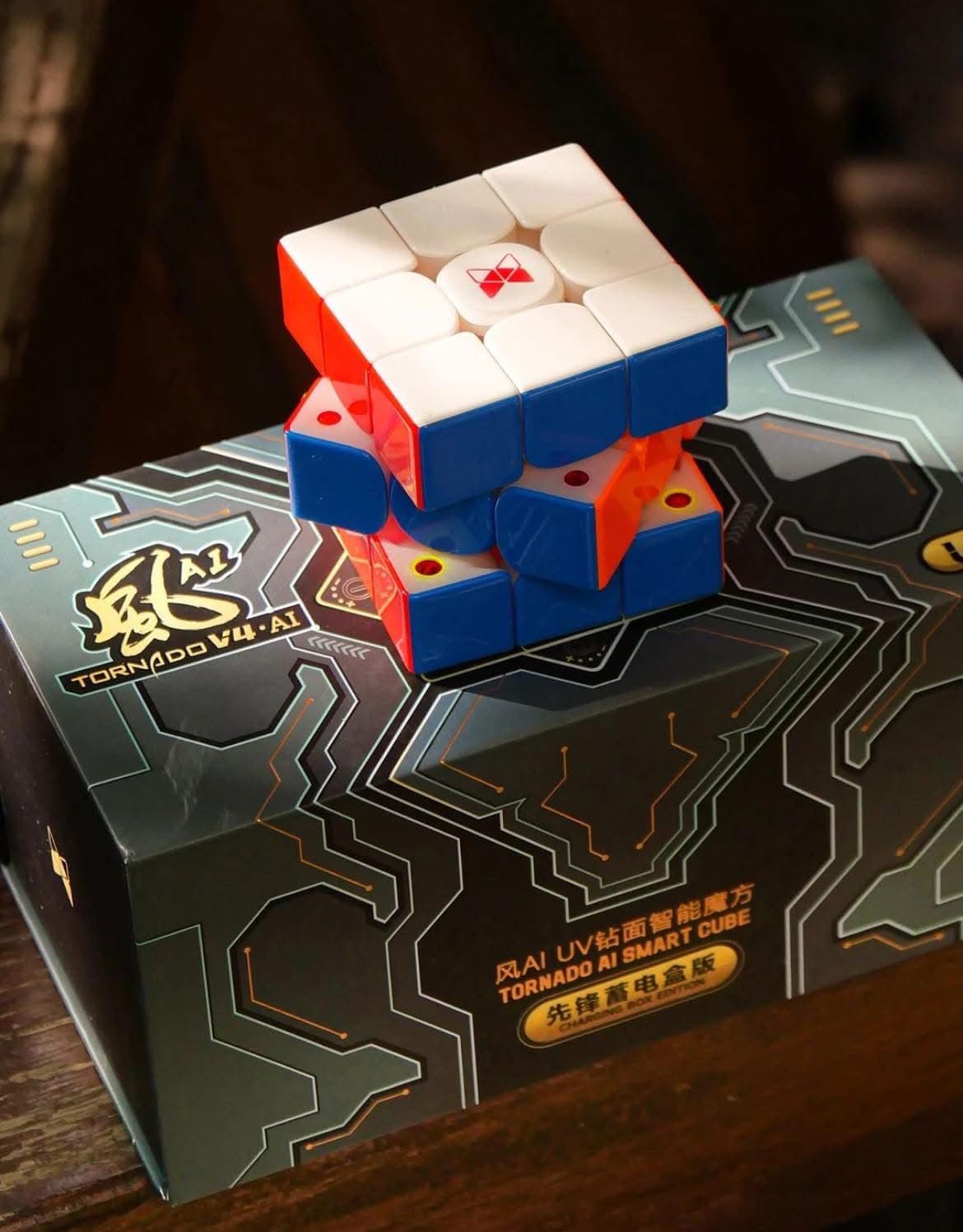 QiYi Tornado V4 AI UV with Charging Case - Stickerless image 5