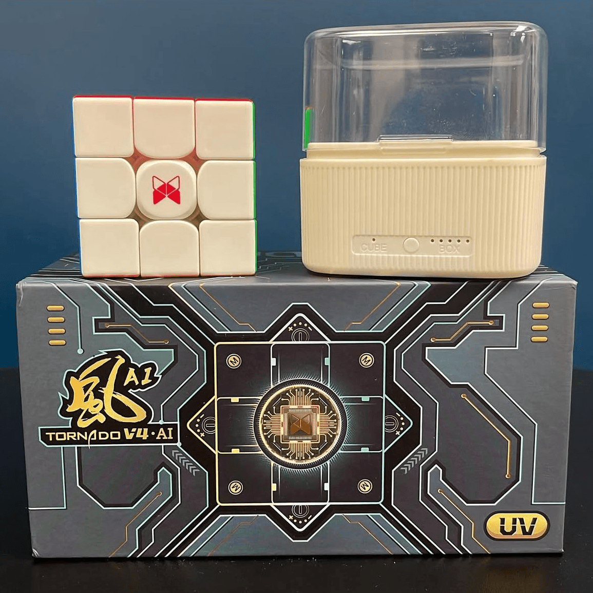 QiYi Tornado V4 AI UV with Charging Case - Stickerless image 6