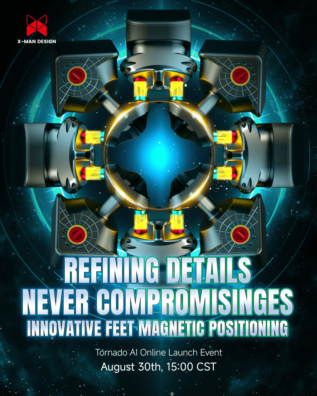 QiYi Tornado V4 AI UV with Charging Base - Stickerless image 5