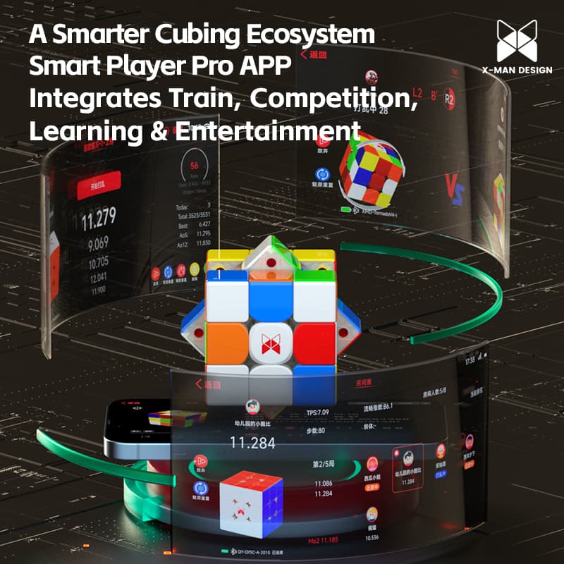 QiYi Tornado V4 AI UV with Charging Case - Stickerless image 19