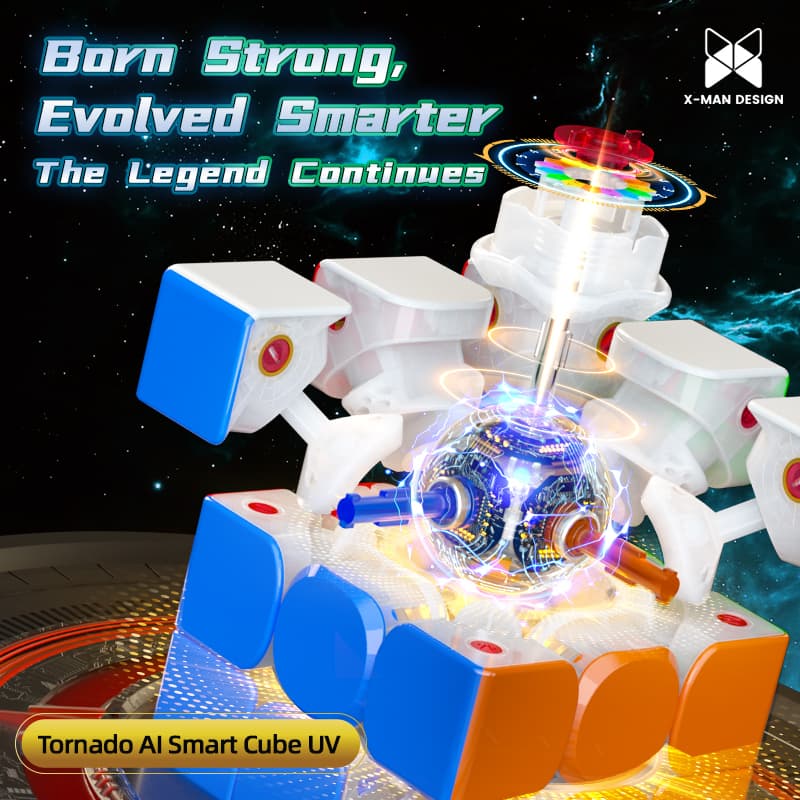 QiYi Tornado V4 AI UV with Charging Base - Stickerless image 12