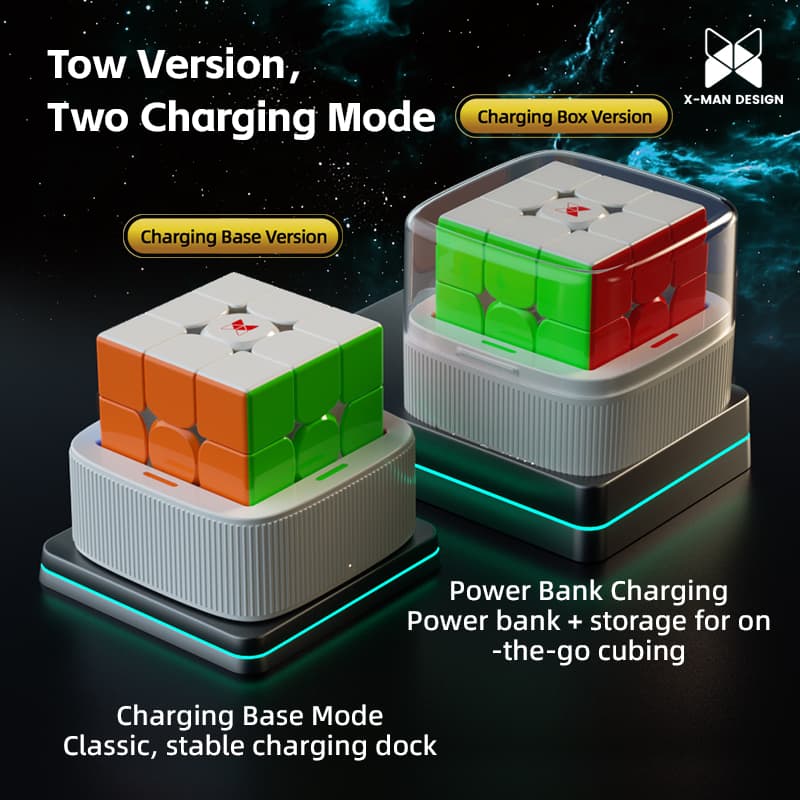 QiYi Tornado V4 AI UV with Charging Base - Stickerless image 4