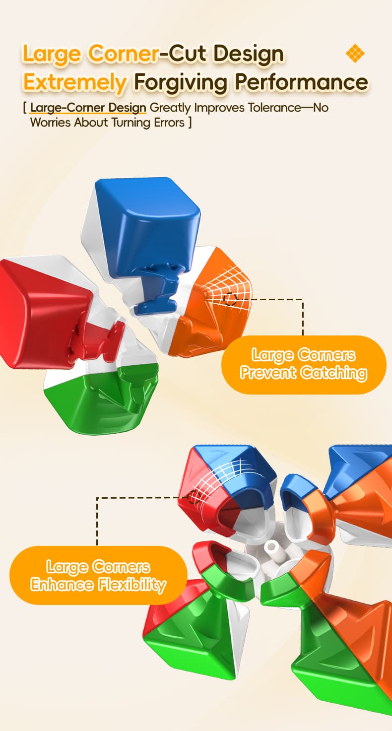 Meilong 9CM Maple Cube - Stickerless image 4