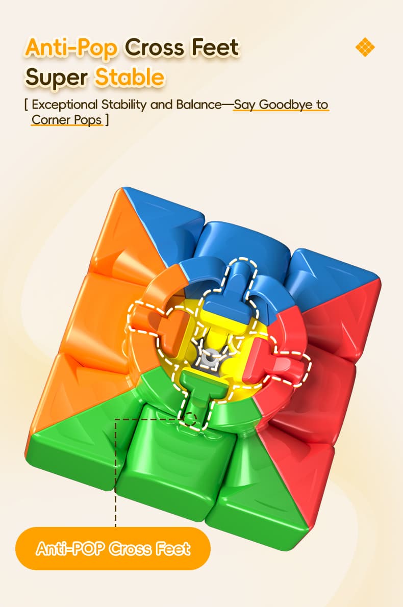 Meilong 9CM Maple Cube - Stickerless image 6