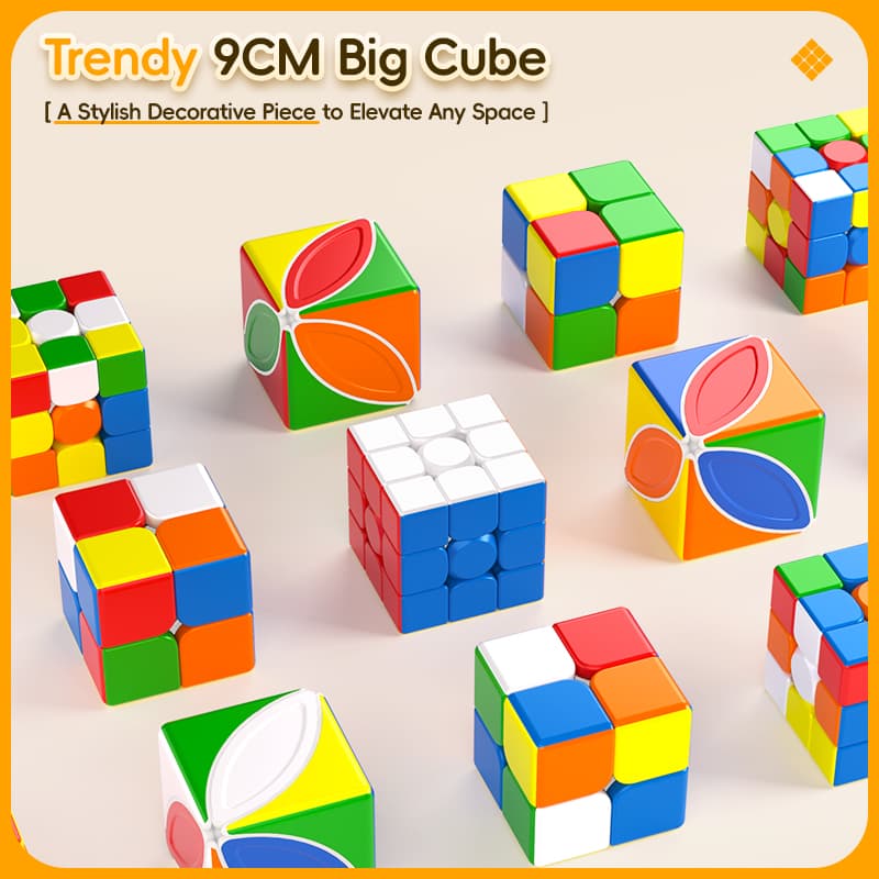 Meilong 9CM 2x2 Cube - Stickerless image 7