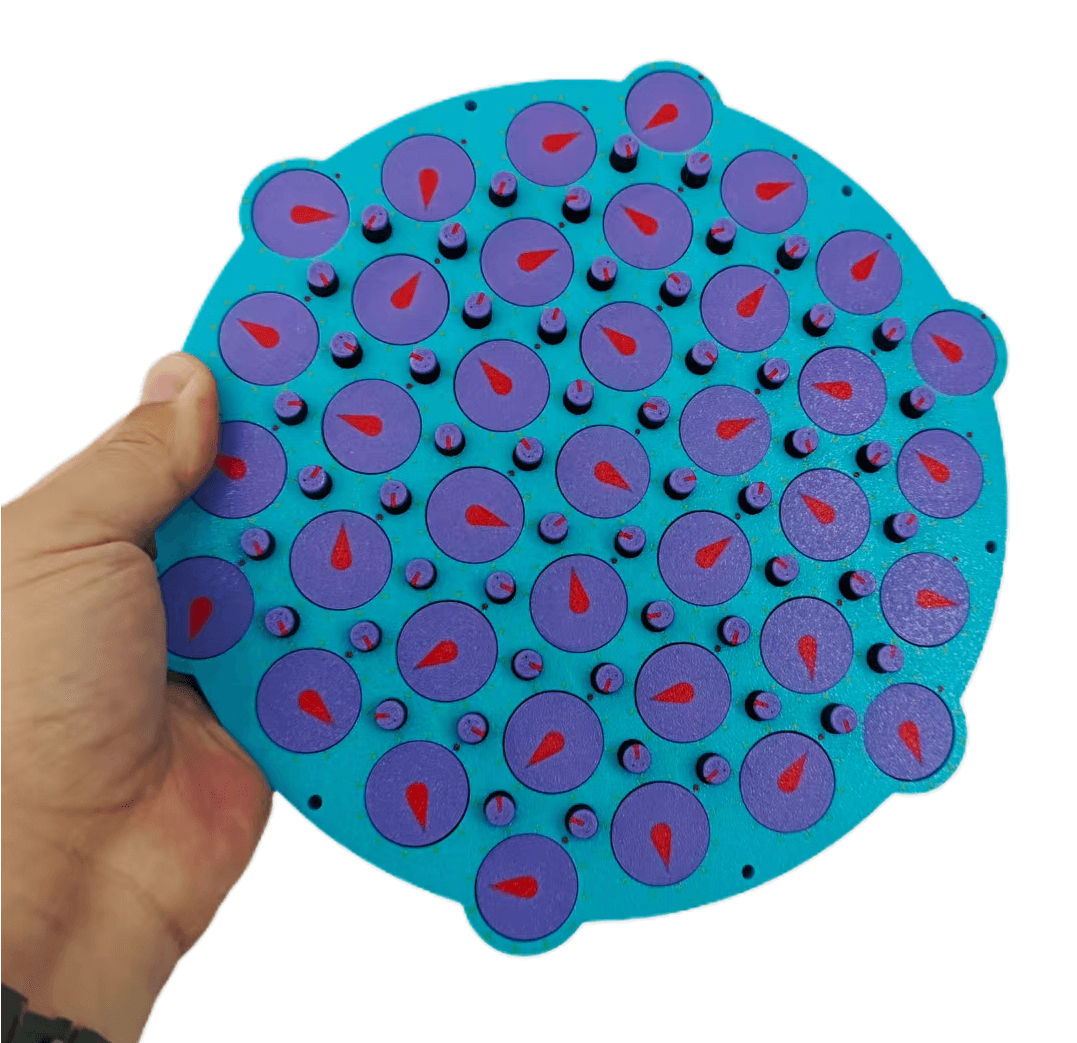 C4U C4U Hexagram-37 Clock - Stickerless image 1