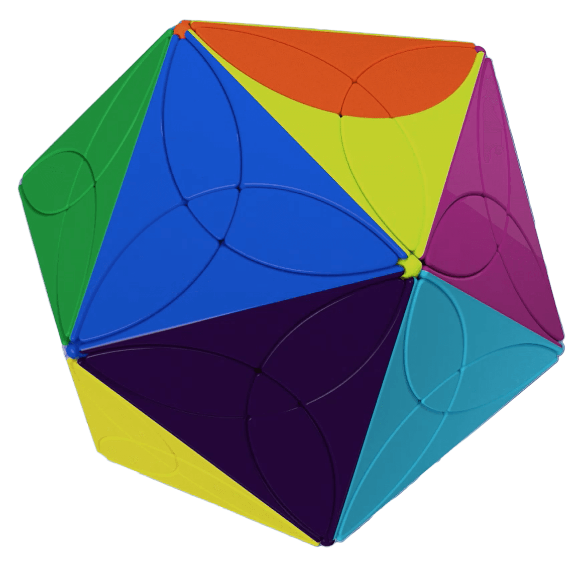 YuXin Petal Icosahedron - Stickerless image 5
