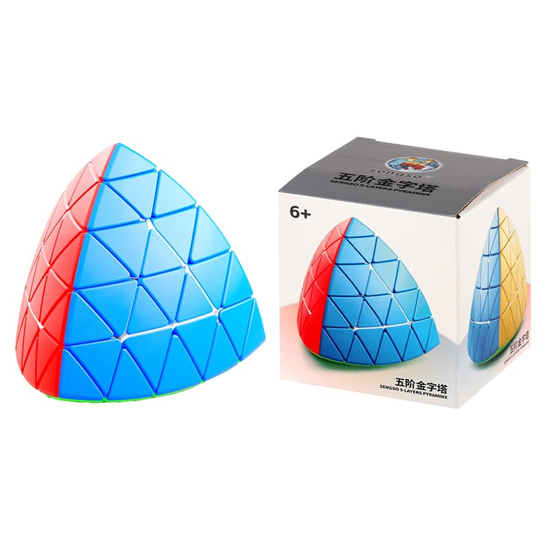 SengSo 5x5 Pyraminx - Stickerless image 2