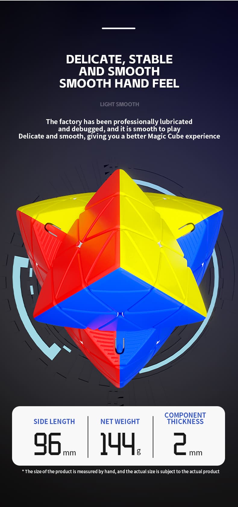 SengSo 5x5 Pyraminx - Stickerless image 6