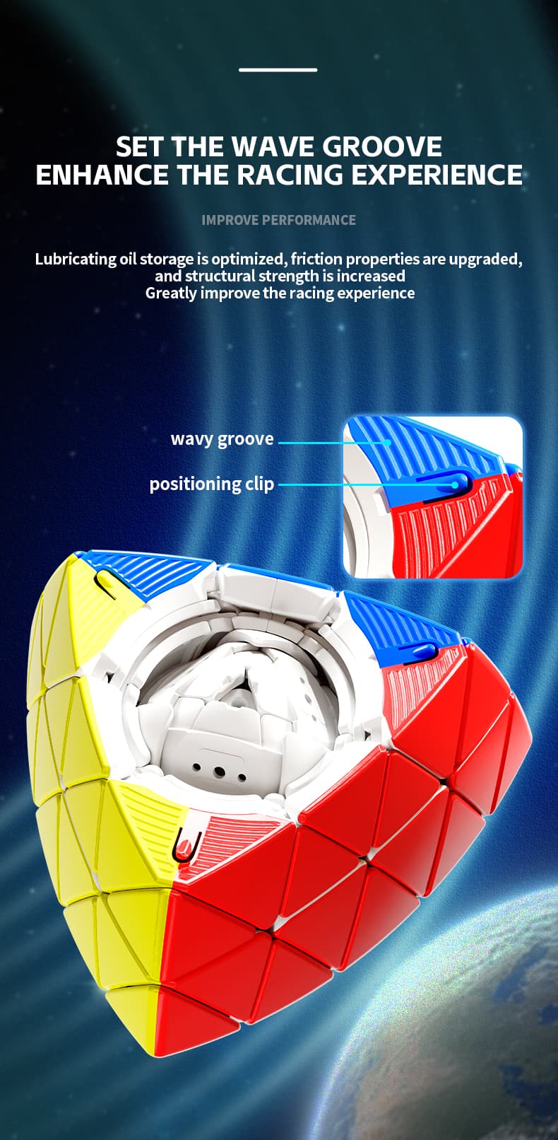 SengSo 5x5 Pyraminx - Stickerless image 8