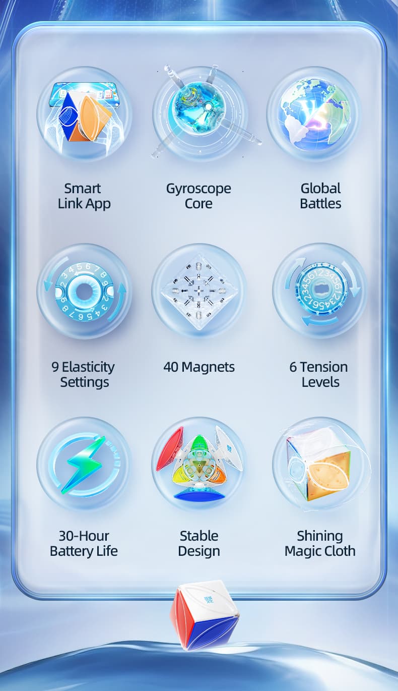 MoYu Smart Maple Leaf Cube - Stickerless image 4