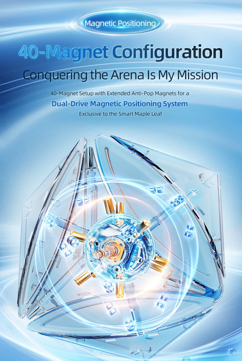 MoYu Smart Maple Leaf Cube - Stickerless image 8