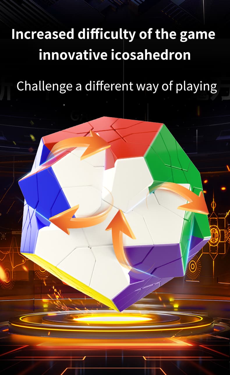 YuXin Touring Megaminx - Stickerless image 6