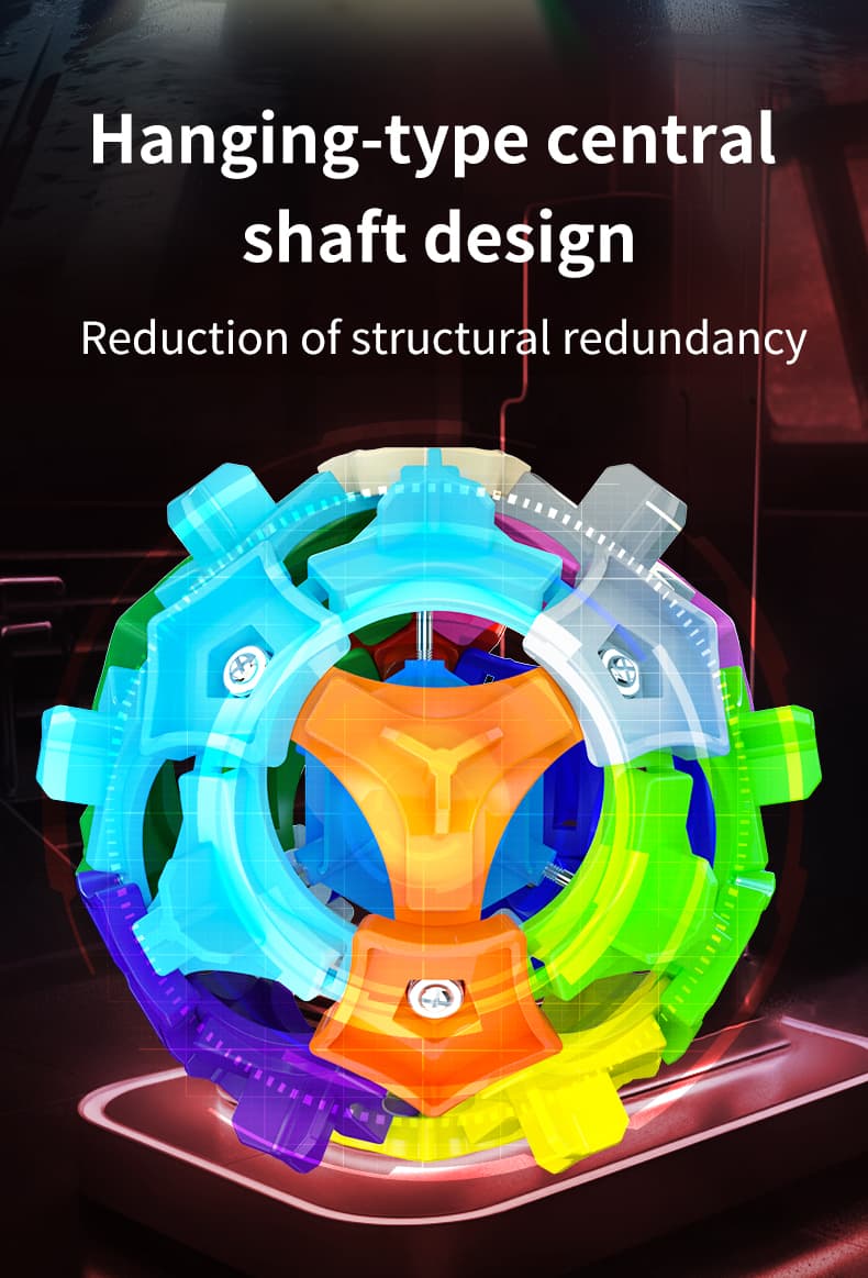 YuXin Touring Megaminx - Stickerless image 9