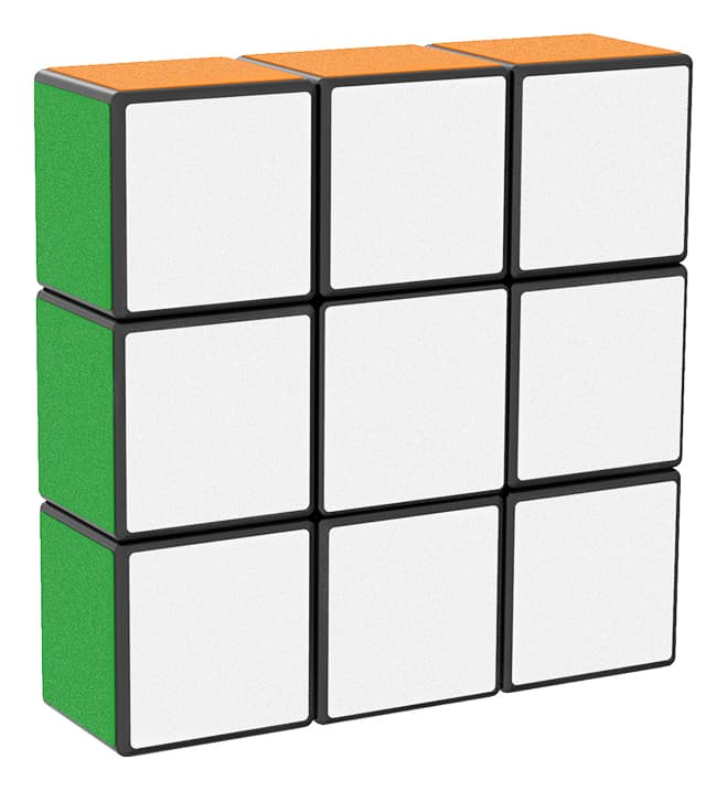 YuXin 1x3x3 Floppy Cube #1 - Black image 1