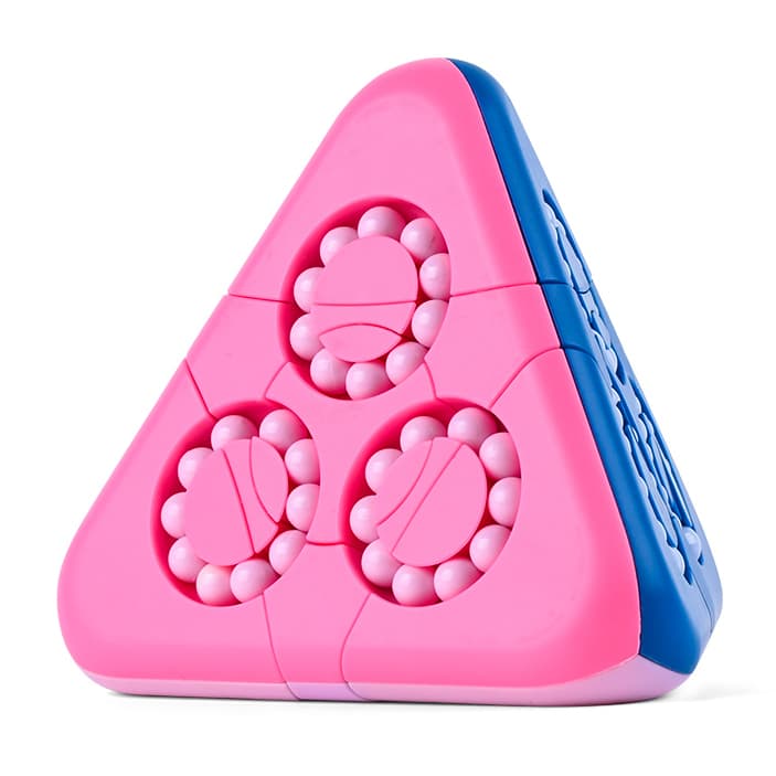 Pyramid Magic Bean Cube - Dark Blue