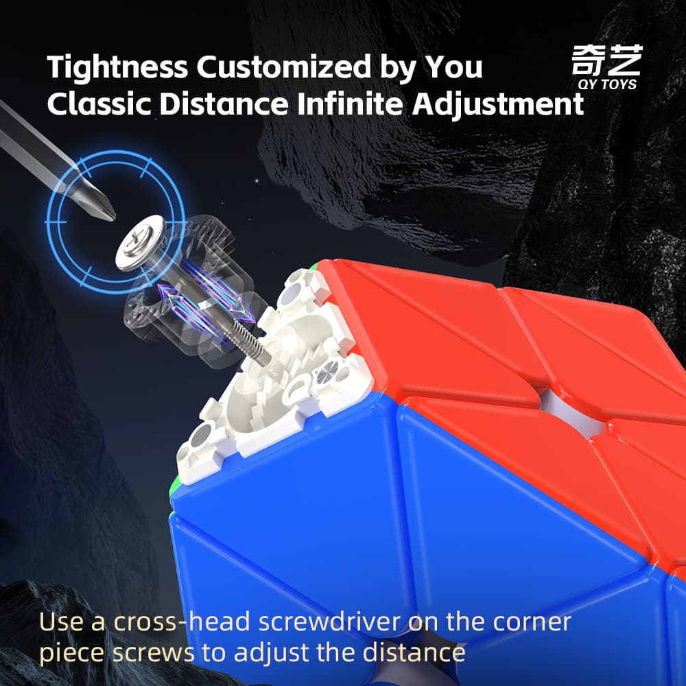 QiYi M Pro Pyraminx Pioneer UV - Stickerless image 12