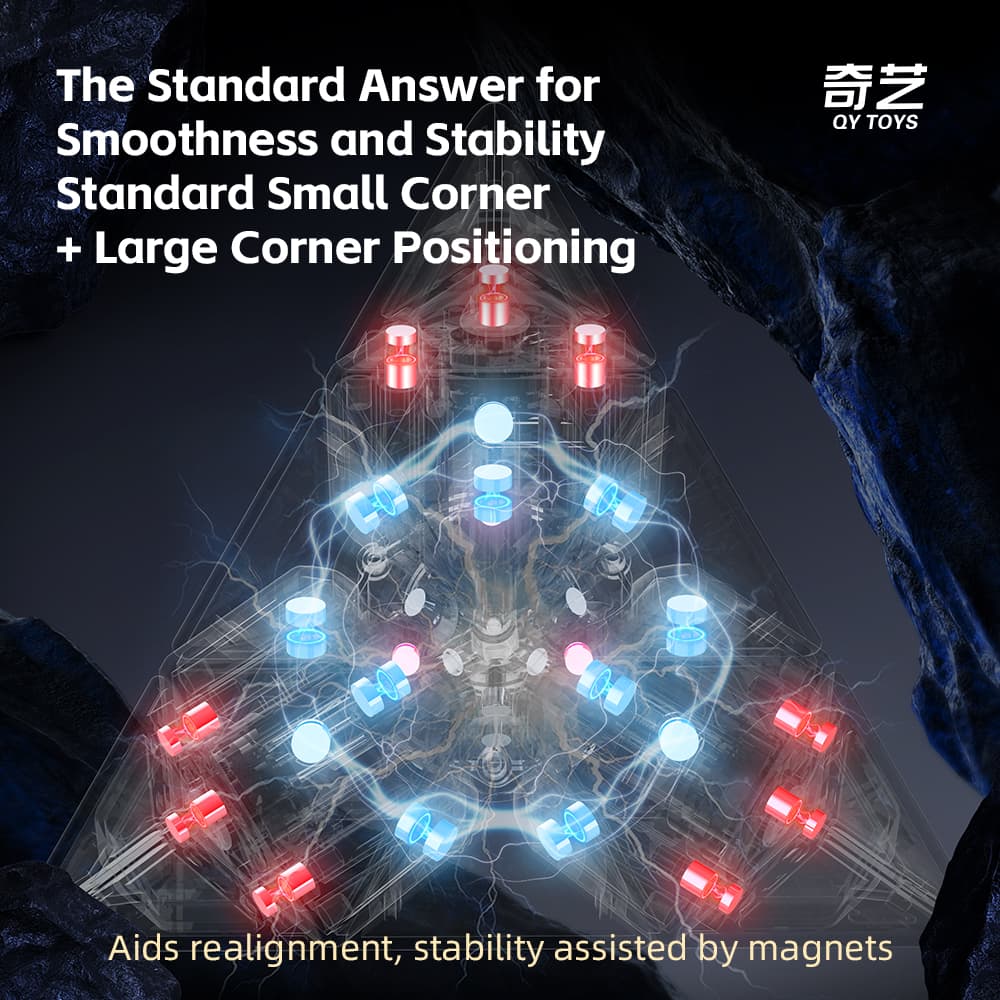 QiYi M Pro Pyraminx Pioneer UV - Stickerless image 17