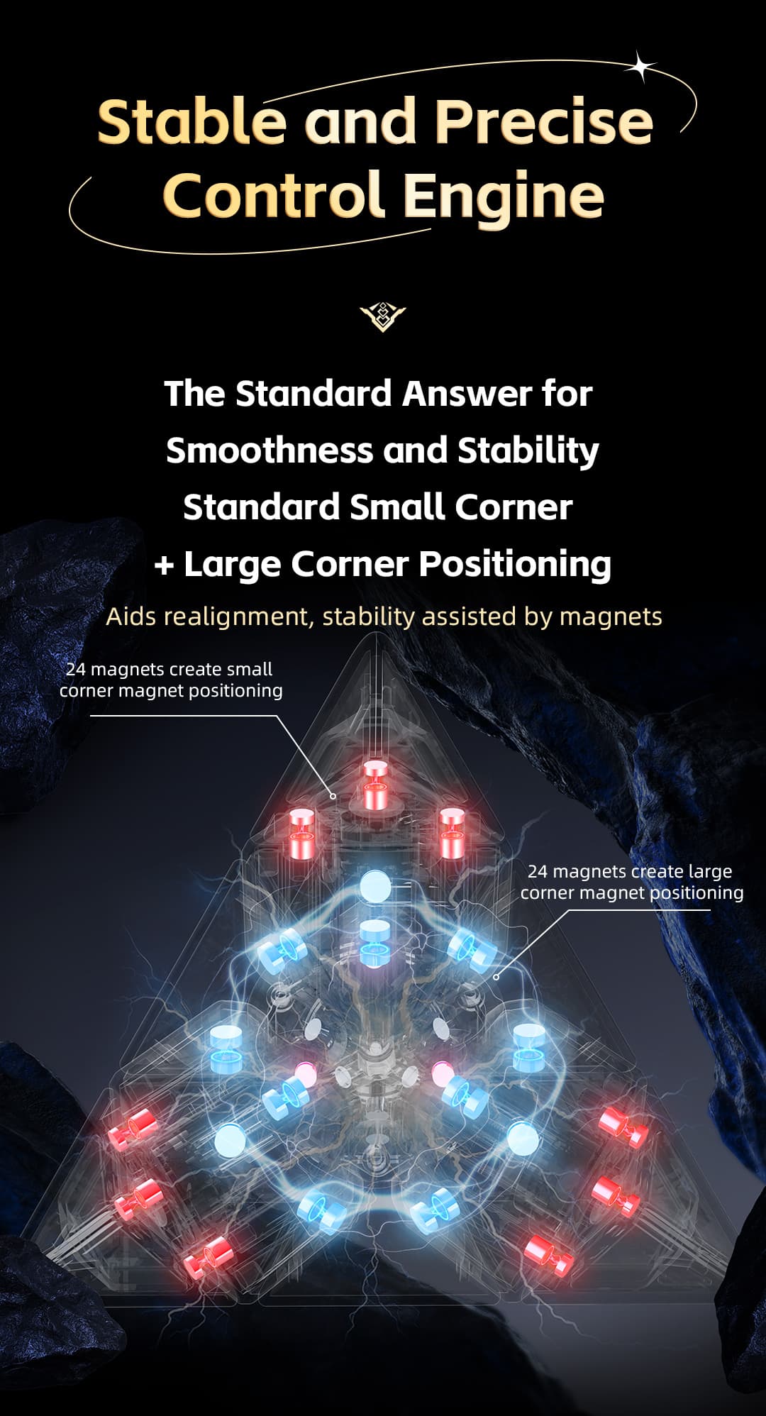 QiYi M Pro Pyraminx Pioneer UV - Stickerless image 23