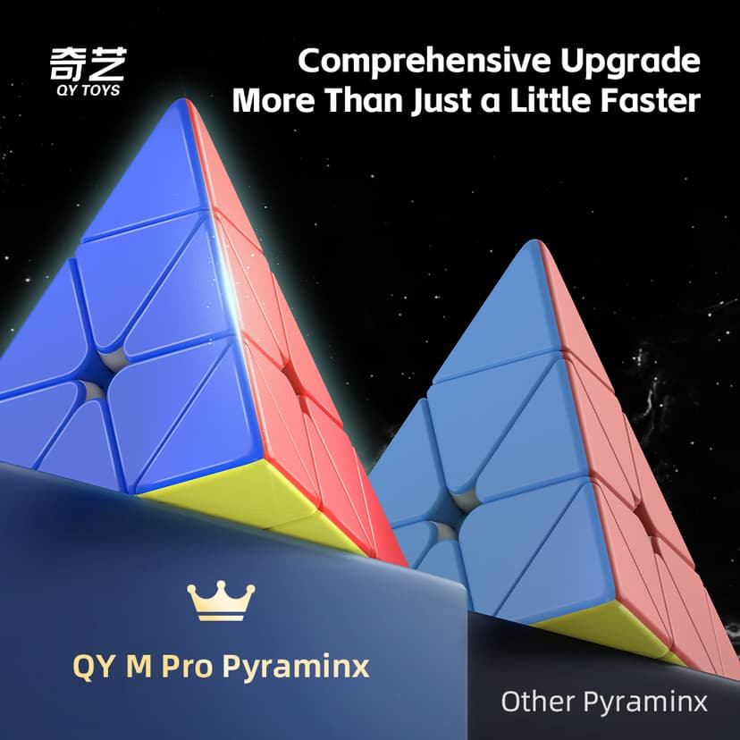 QiYi M Pro Pyraminx Flagship - Stickerless image 16