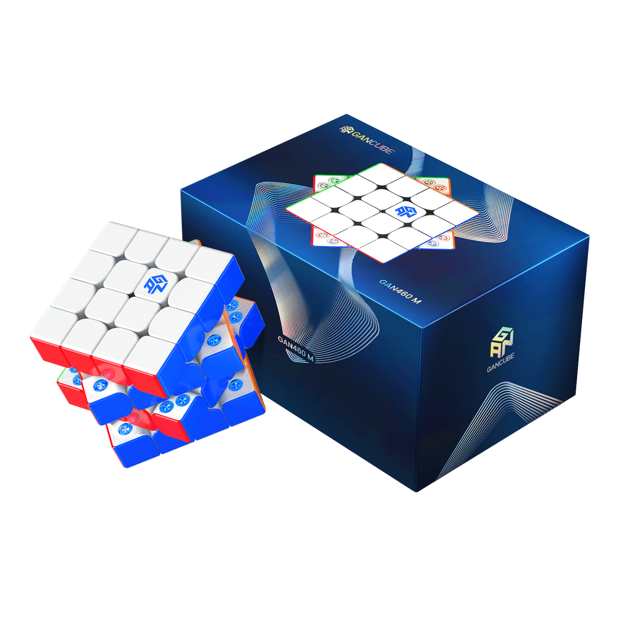 GAN460 M 4x4(V2) SP Frosted - Stickerless image 6