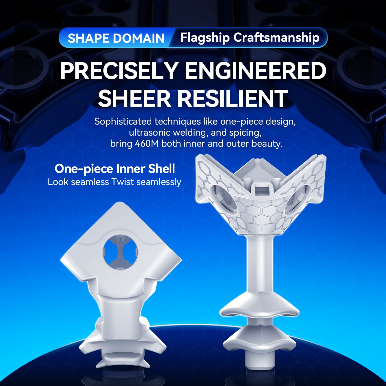 GAN460 M 4x4(V2) SP Frosted - Stickerless image 10