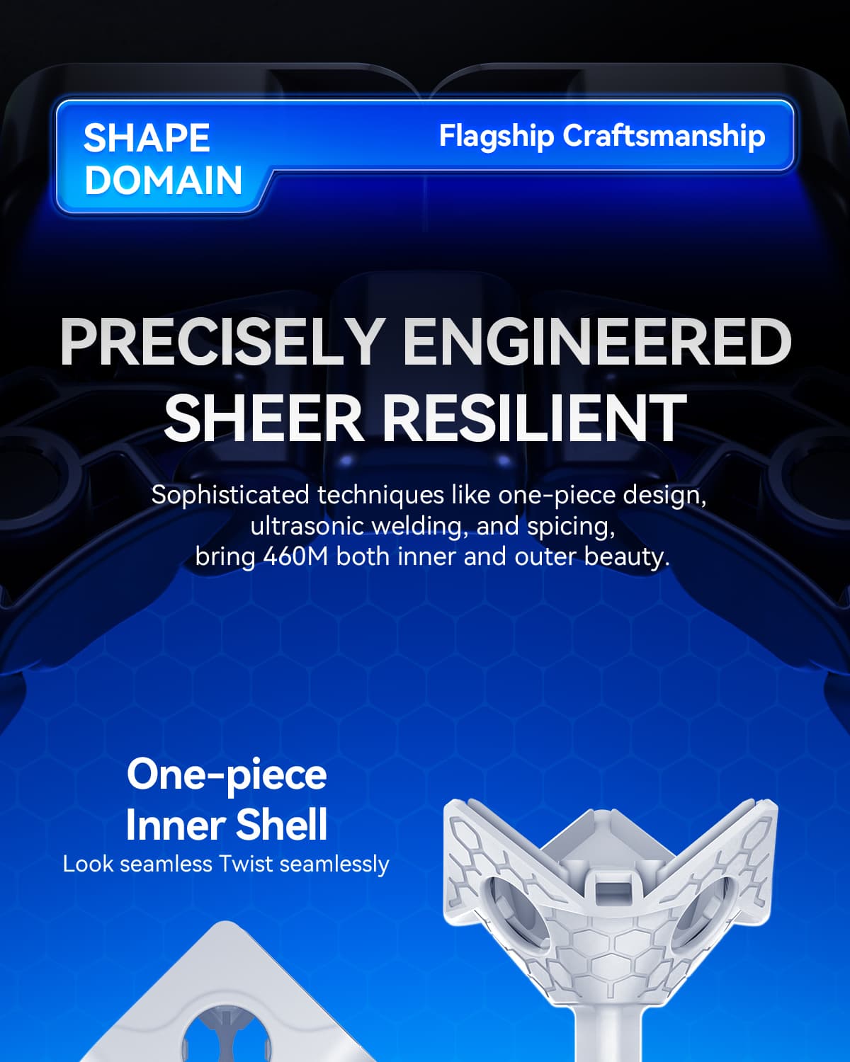 GAN460 M 4x4(V2) SP Frosted - Stickerless image 24