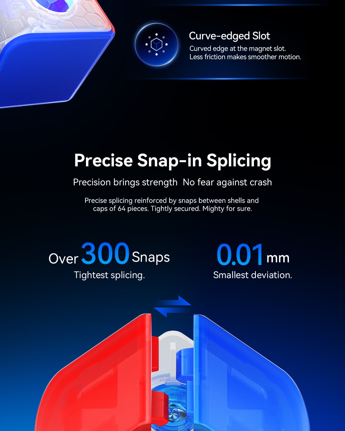 GAN460 M 4x4(V2) SP Frosted - Stickerless image 26