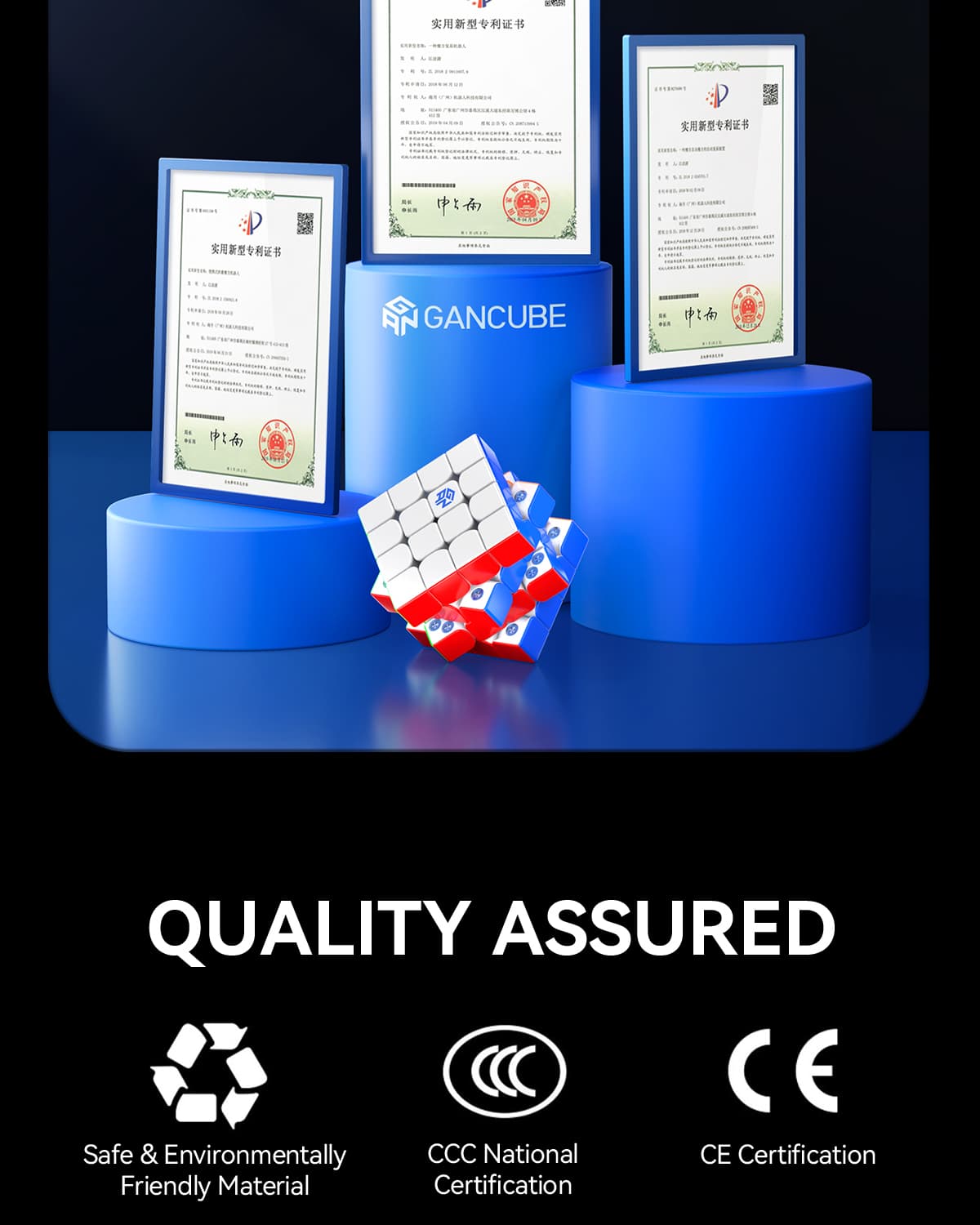 GAN460 M 4x4(V2) SP Frosted - Stickerless image 33