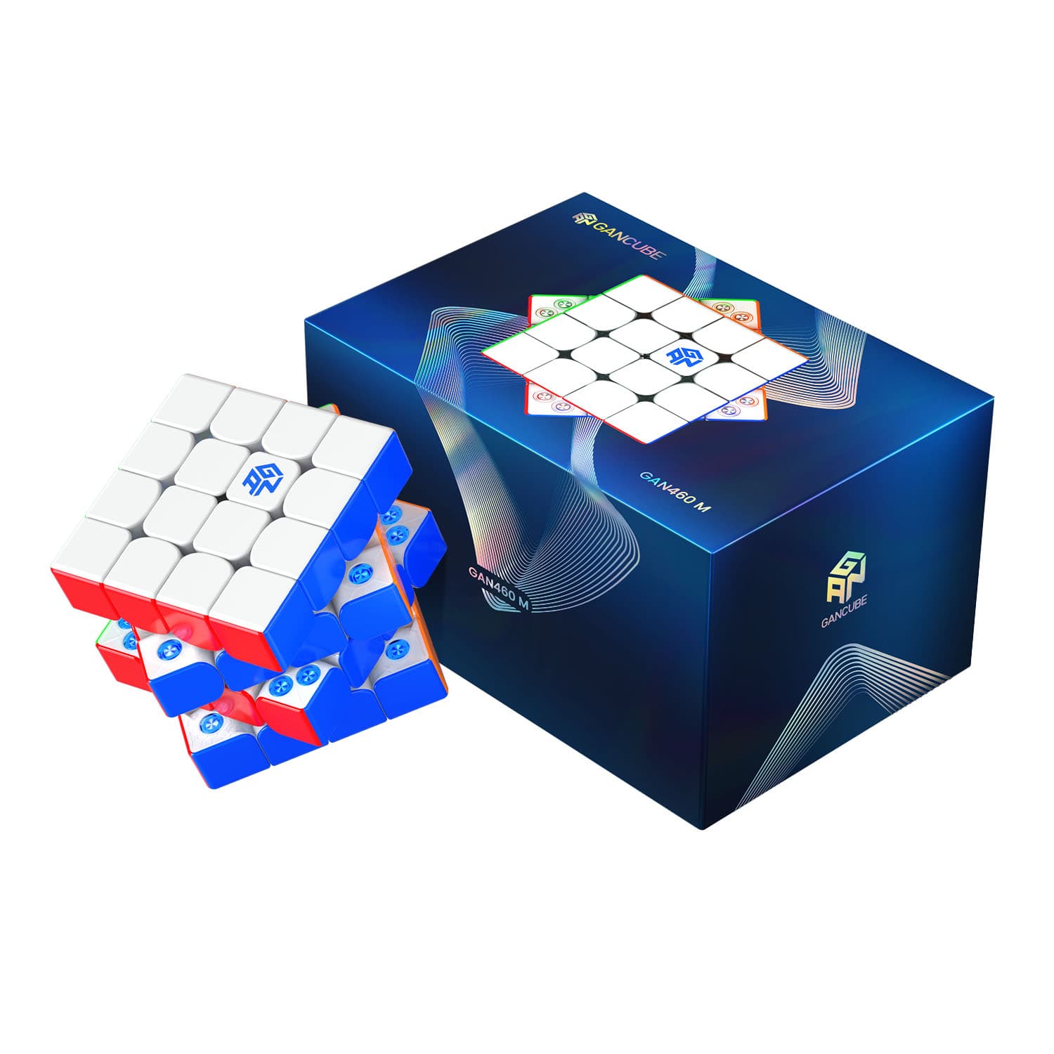 GAN460 M 4x4(V2) SP Frosted - Stickerless image 2