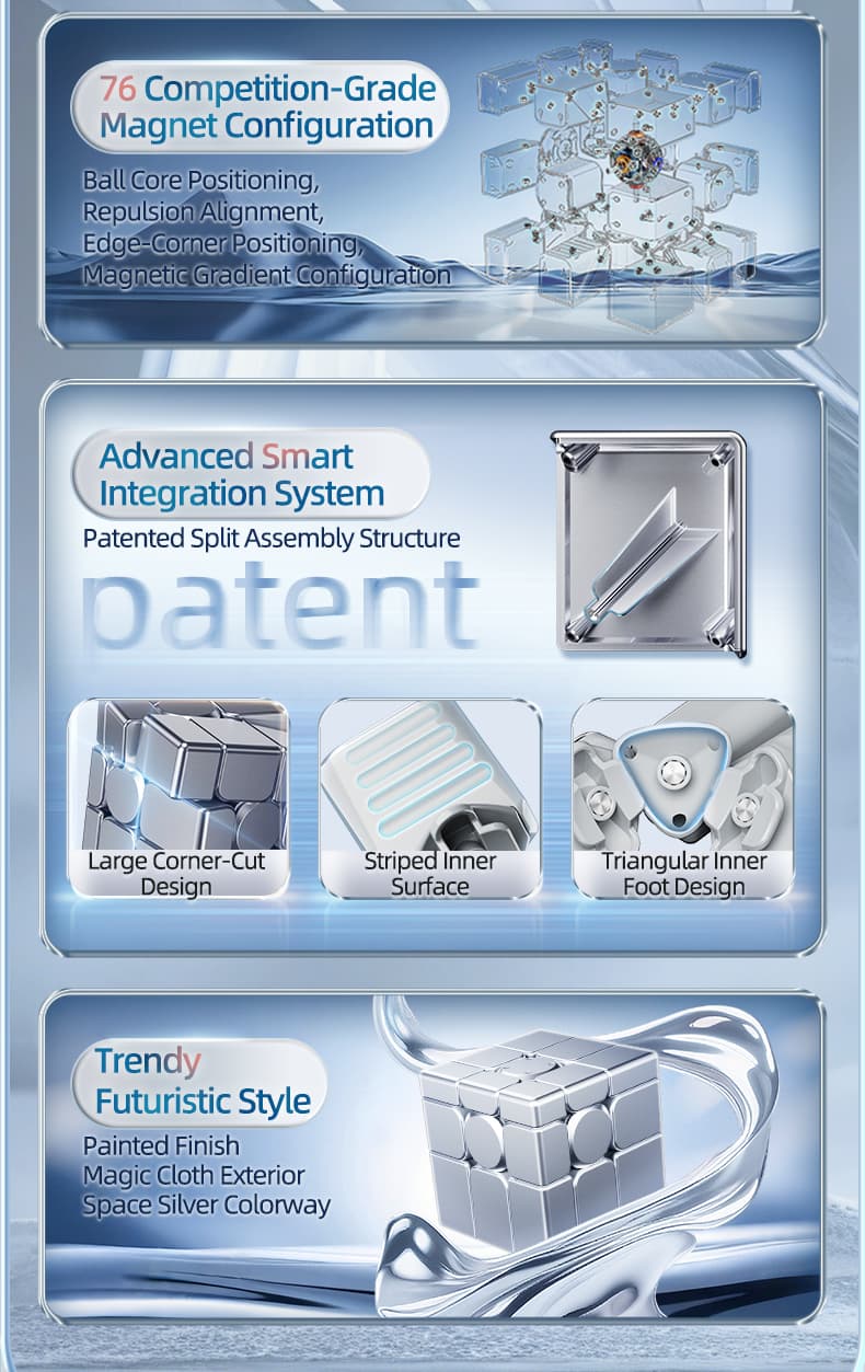 MoYu Smart 3x3 Mirror M - Silver image 6