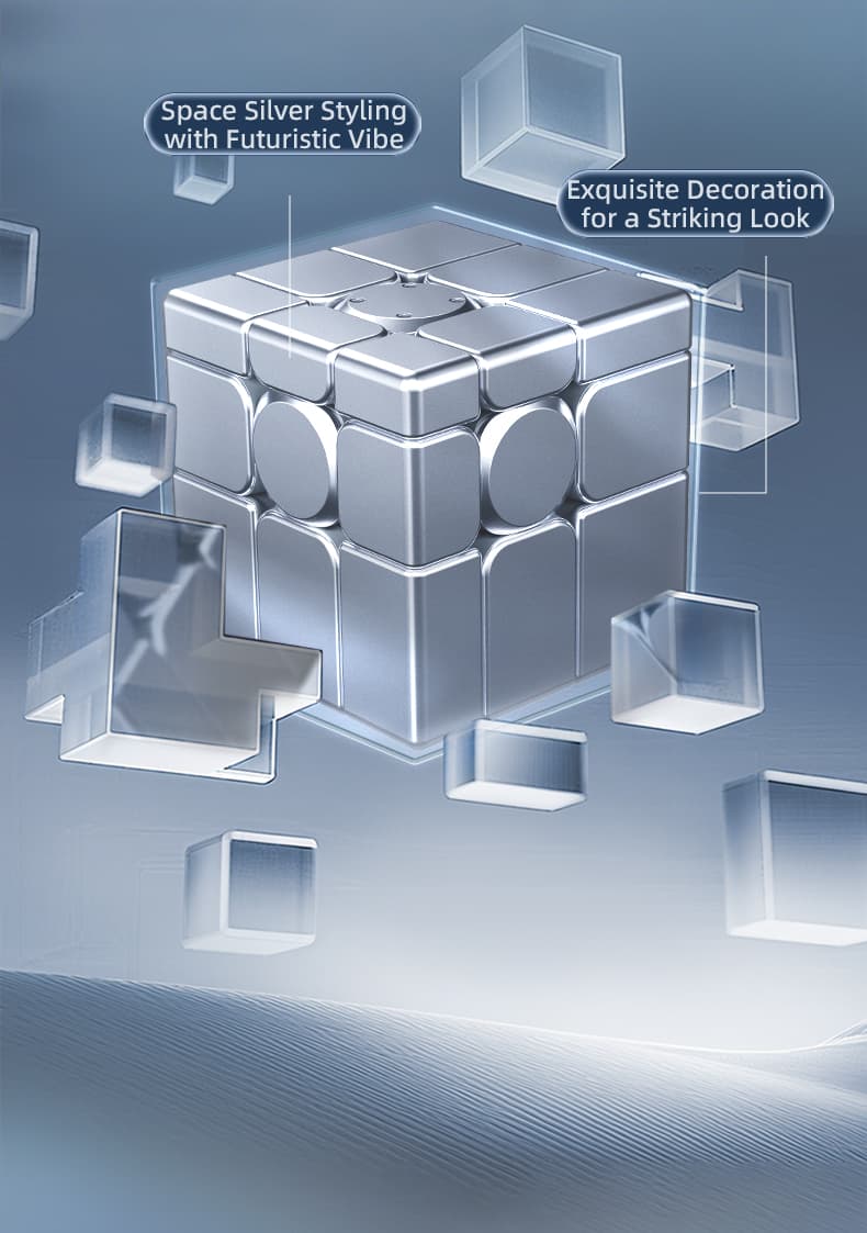 MoYu Smart 3x3 Mirror M - Silver image 11