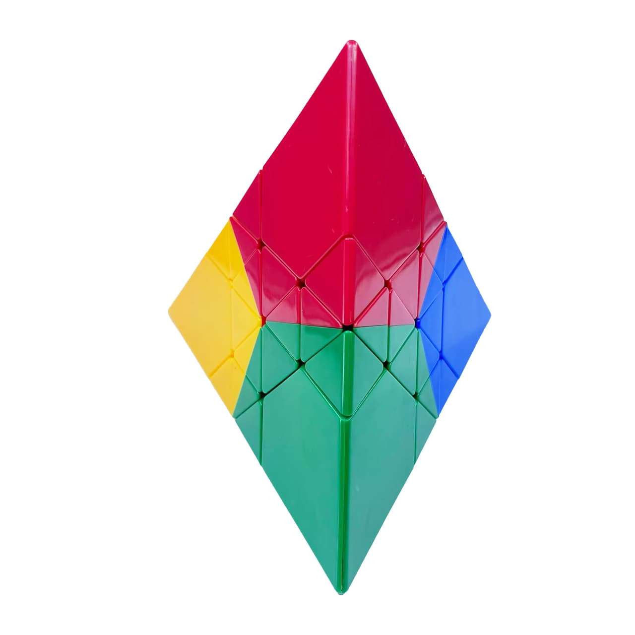 Fangshi Trefoil Tetrahedron (Corner-4 Colors) - Stickerless