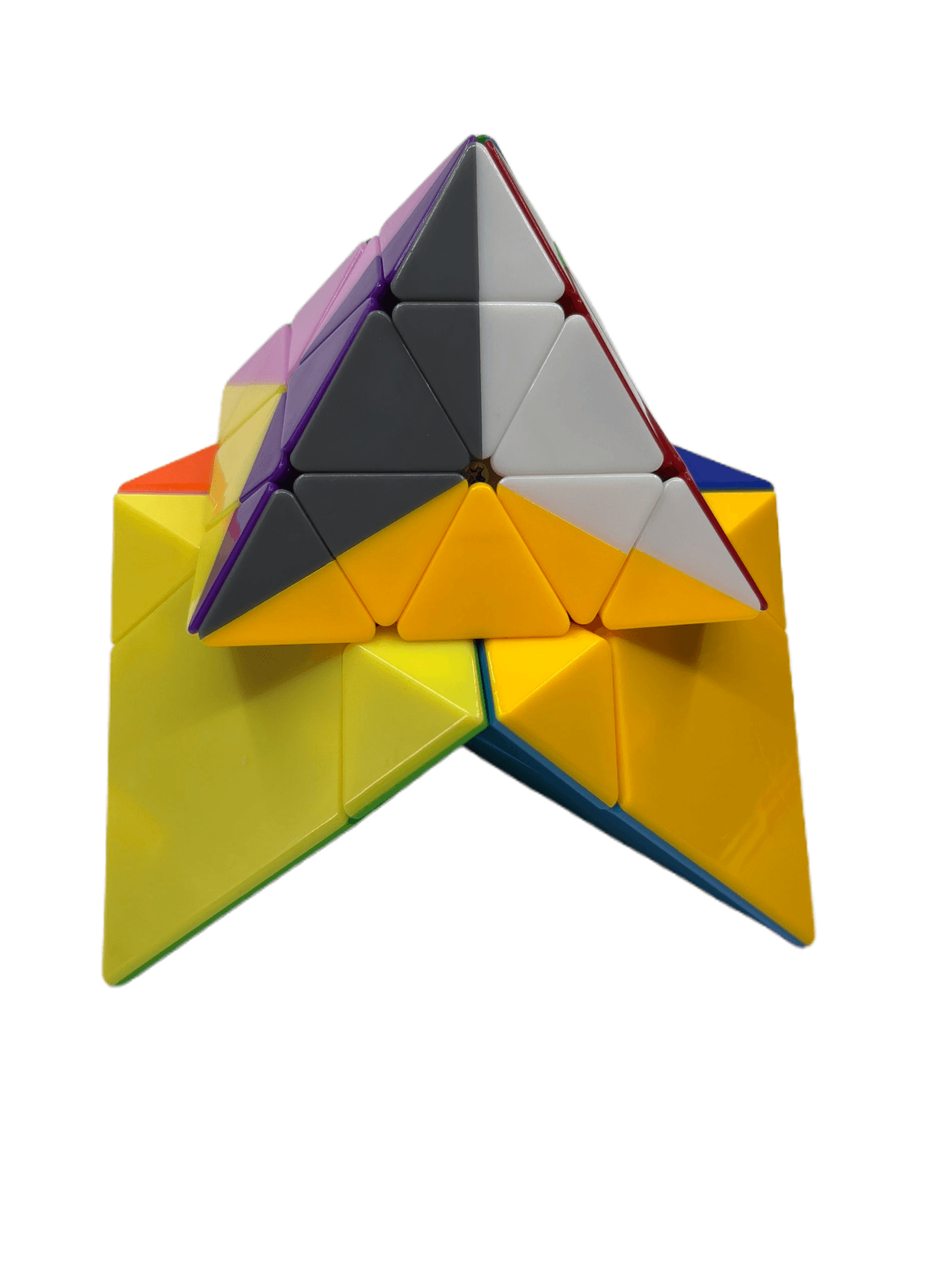 Fangshi Trefoil Tetrahedron (12 Colors) - Stickerless image 5