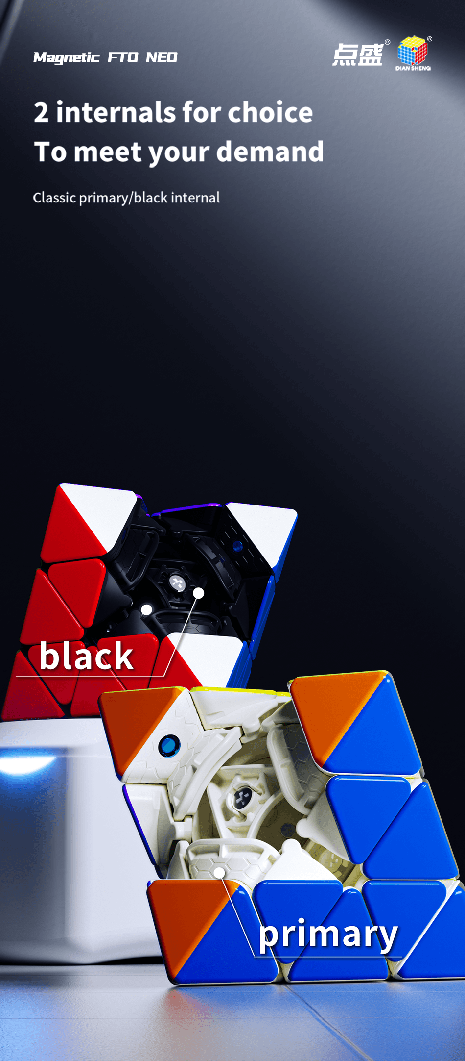 DianSheng Core-Magnetic FTO NEO - Black Internal image 11
