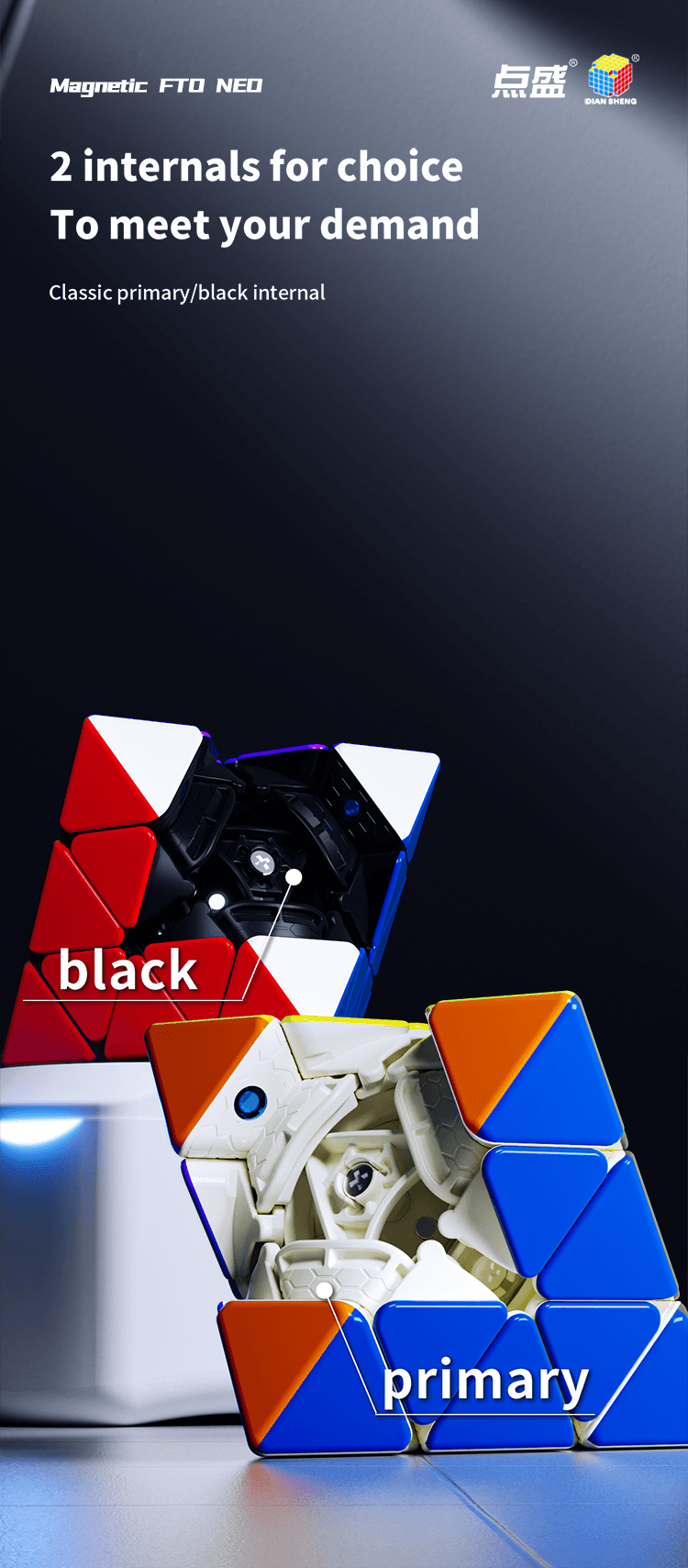 DianSheng Core-Magnetic FTO NEO - Black Internal image 26