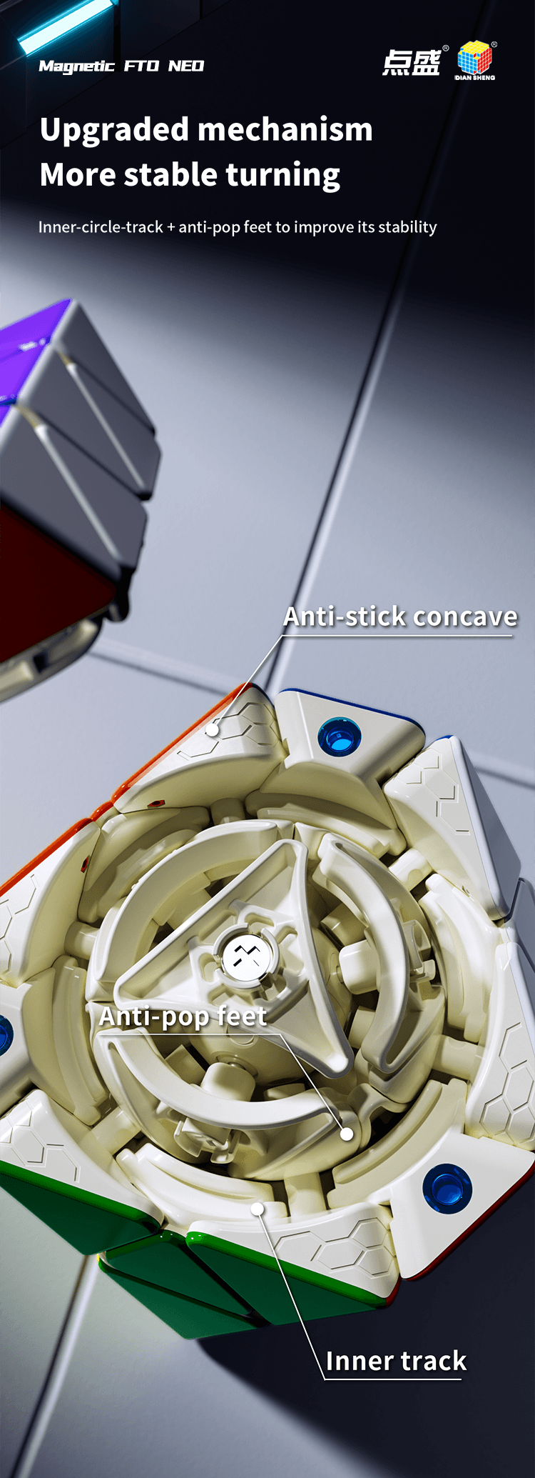 DianSheng Galaxy FTO NEO Ball Core - Primary Internal image 25