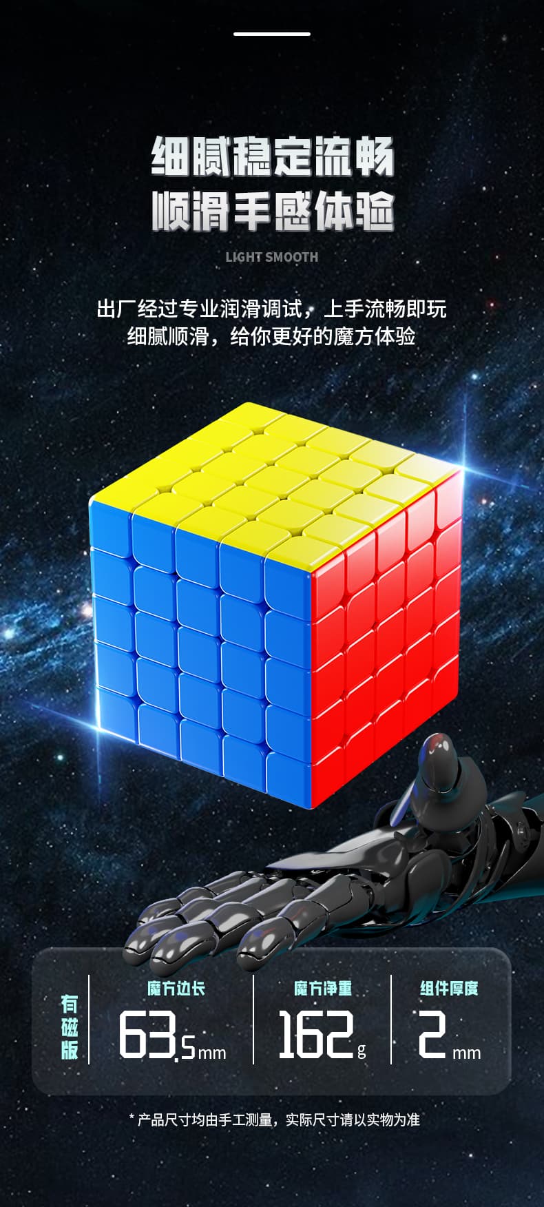 SengSo MoSheng 5x5 Magnetic - Stickerless image 15