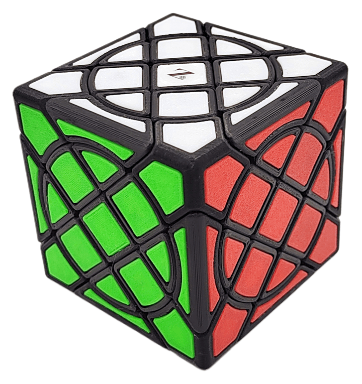 Zee Circle Compy Cube with Tiles - Black image 1