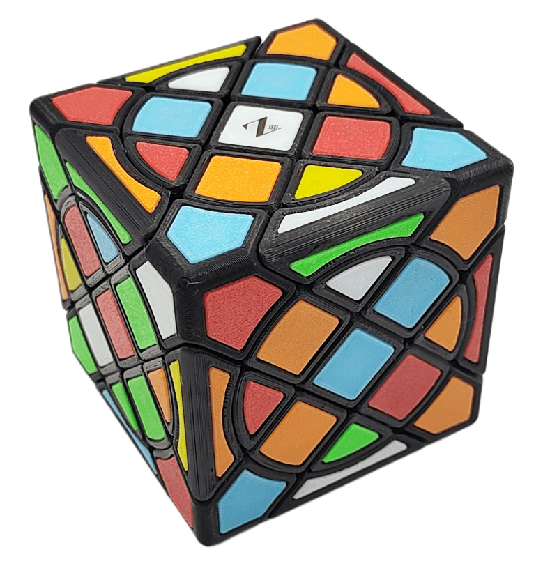 Zee Circle Compy Cube with Tiles - Black image 6